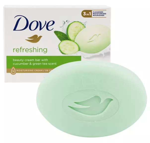 Dove Soap (Refreshing) Single 90g x 48 - Ny Ankomst 01.11.25 - Tilbudpris!