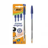 Bic Pens Orange Fine Blue 4stk x 10pk
