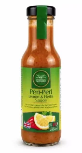 Heera Sauce Peri Peri Lemon & Herb (Glass) 250ml x 6