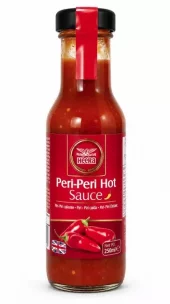 Heera Sauce Peri Peri Hot (Glass) 250ml x 6