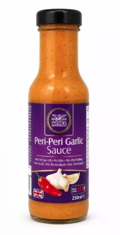 Heera Sauce Peri Peri Garlic (Glass) 250ml x 6
