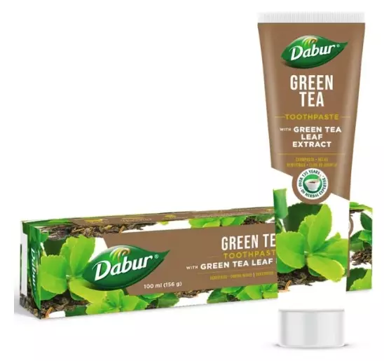 Dabur Toothpaste Green Tea 100ml x 6