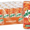 Mirinda Orange Drink (Sleek Can) 330ml x 24 - Nyhet 30.01.26 - Lavpris!