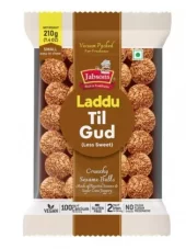 Jabsons Chikki Til Laddu 210g x 28 - Nyhet 30.01.26