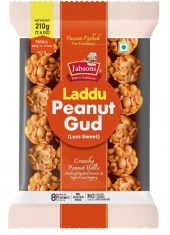 Jabsons Chikki Peanut Laddu 210g x 28 - Nyhet 30.01.26