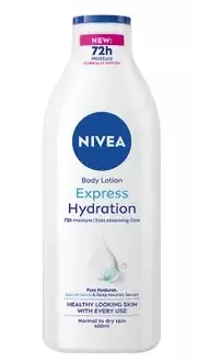 Nivea Body Lotion Express Hydration 400ml x 12 - Nyhet!