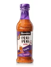 Nandos Peri Peri Sauce Garlic 250ml x 6 (Etikett) Parti Vare Tilbud