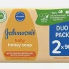 Johnsons Baby Soap Honey (2 x 90g) x 12