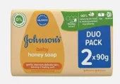 Johnsons Baby Soap Honey (2 x 90g) x 12