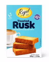 Regal Toasted Rusk (Box) 600g x 12 - Nyhet! 25.04.26