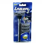 Laser Control 3 Triple Blade Razor + 4 Cart x 12 - Nyhet!