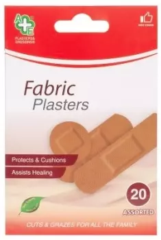 Plasters A&E Fabric 20s x 24