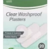 Plasters A&E Clear 20s x 24