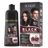 Sevich 100% Natural Black Hair Dye Shampoo (Cherry) 500ml x 1