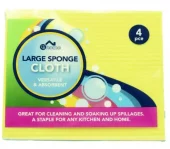 CS Home Sponge Cloth Large 4pk x 10 - Nyhet Juni 2026