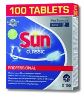 Sun Classic Professional Dishwasher Tablets 100's x 6 - Nyhet Juni 2026