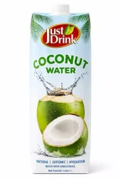 Just Drink Coconut Water 1L x 6 Nyhet!