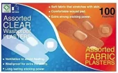 Plasters A&E Fabric/Clear 100s x 6 - Nyhet Juni 2026 - Lavpris!