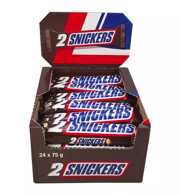 Snickers Sjokolade 75g x 24