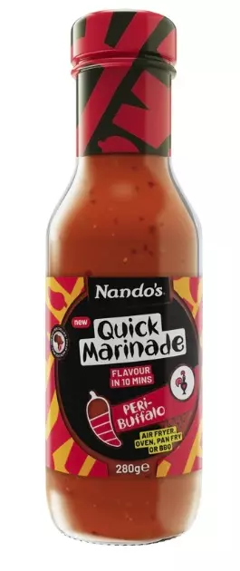Nandos Marinade Peri-Buffalo 280g x 6 (Etikett)