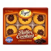 Regal Butter Cookies Choco Star 12pcs x 9