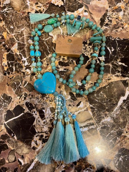 Love Necklace Turquoise