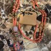 Bulls Necklace Coral
