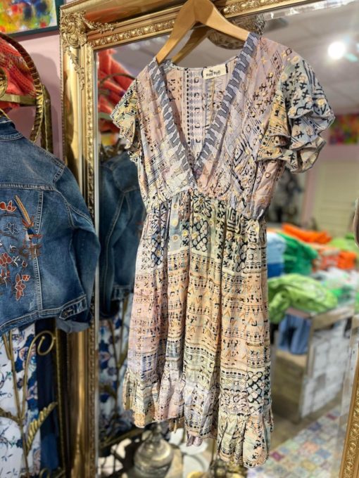 India v-neck Dress