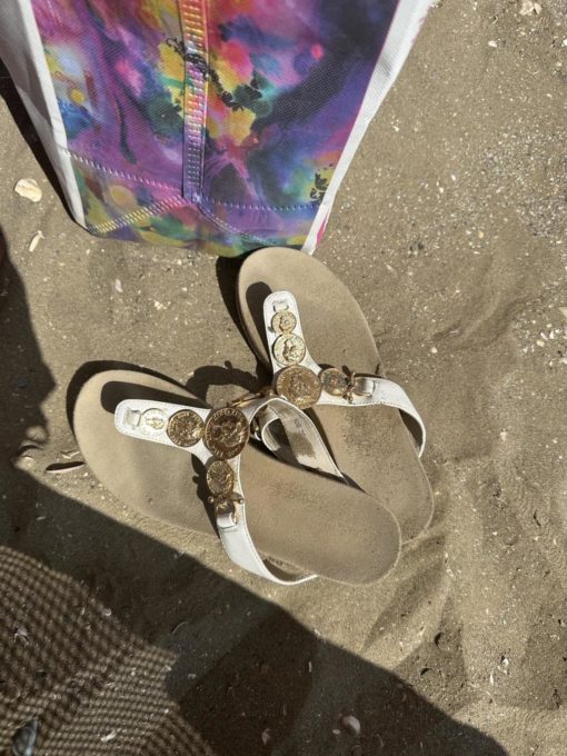 Queen Coin Sandals