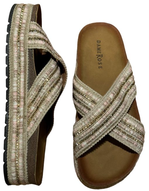 Gold Lady Sandals