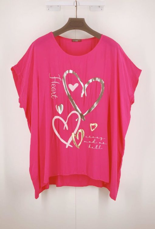 Crazy Hell Blouse Pink