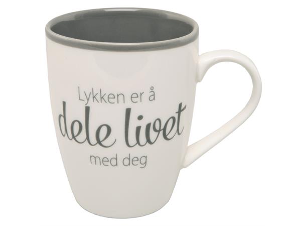 Krus Lykken er å dele livet med deg