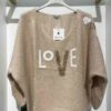 Love Gold Sweater Beige