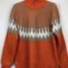 Isabella Knit Sweater Orange
