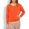 Basic Knit Sweater Orange