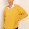 Basic Knit Sweater Yellow