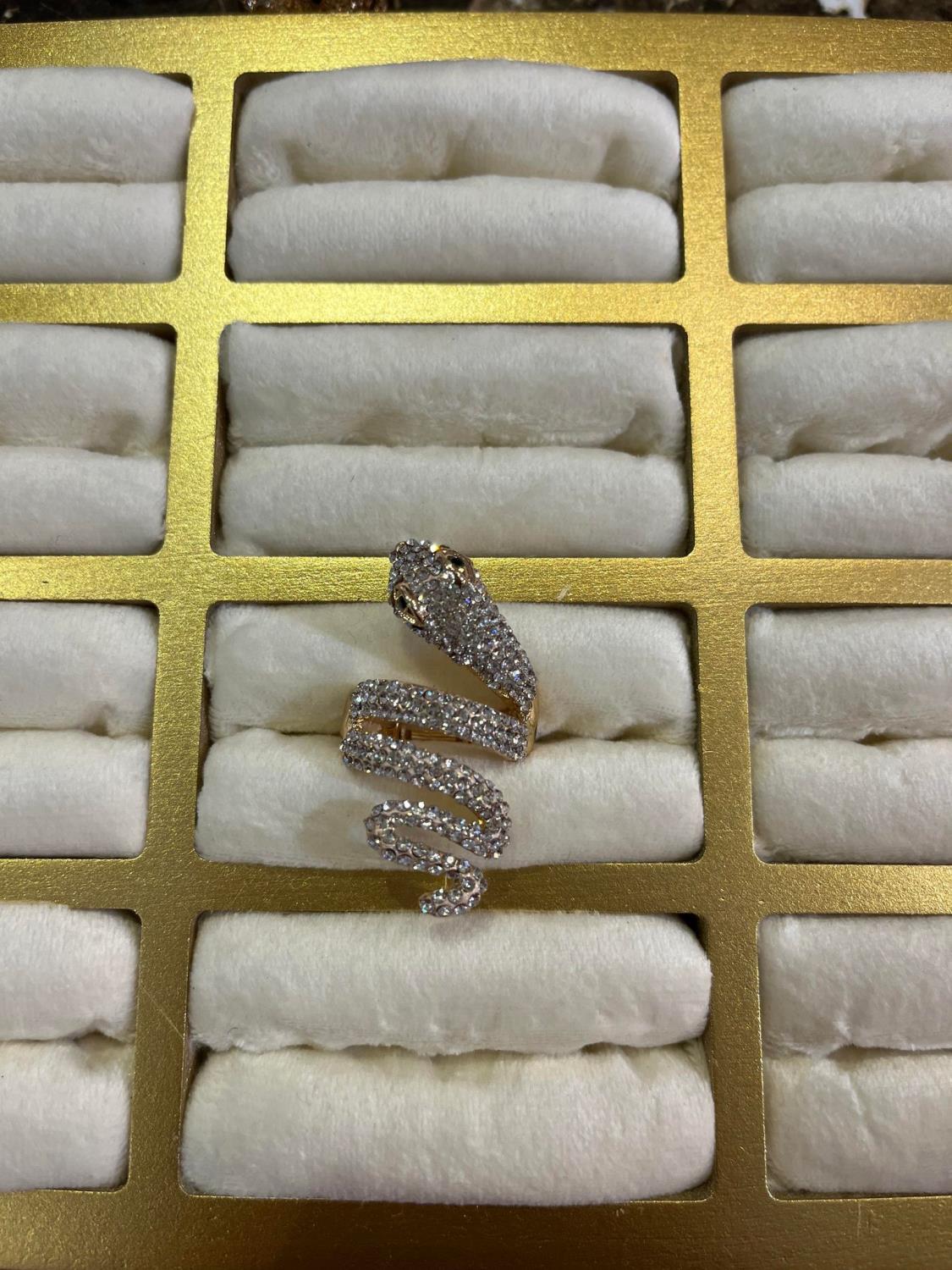 Ring Big Snake Gold