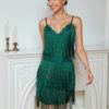 Shimmy dress Emerald