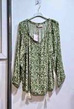 Roma blouse grønn