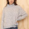 Vanessa Sweater Grey/Blue