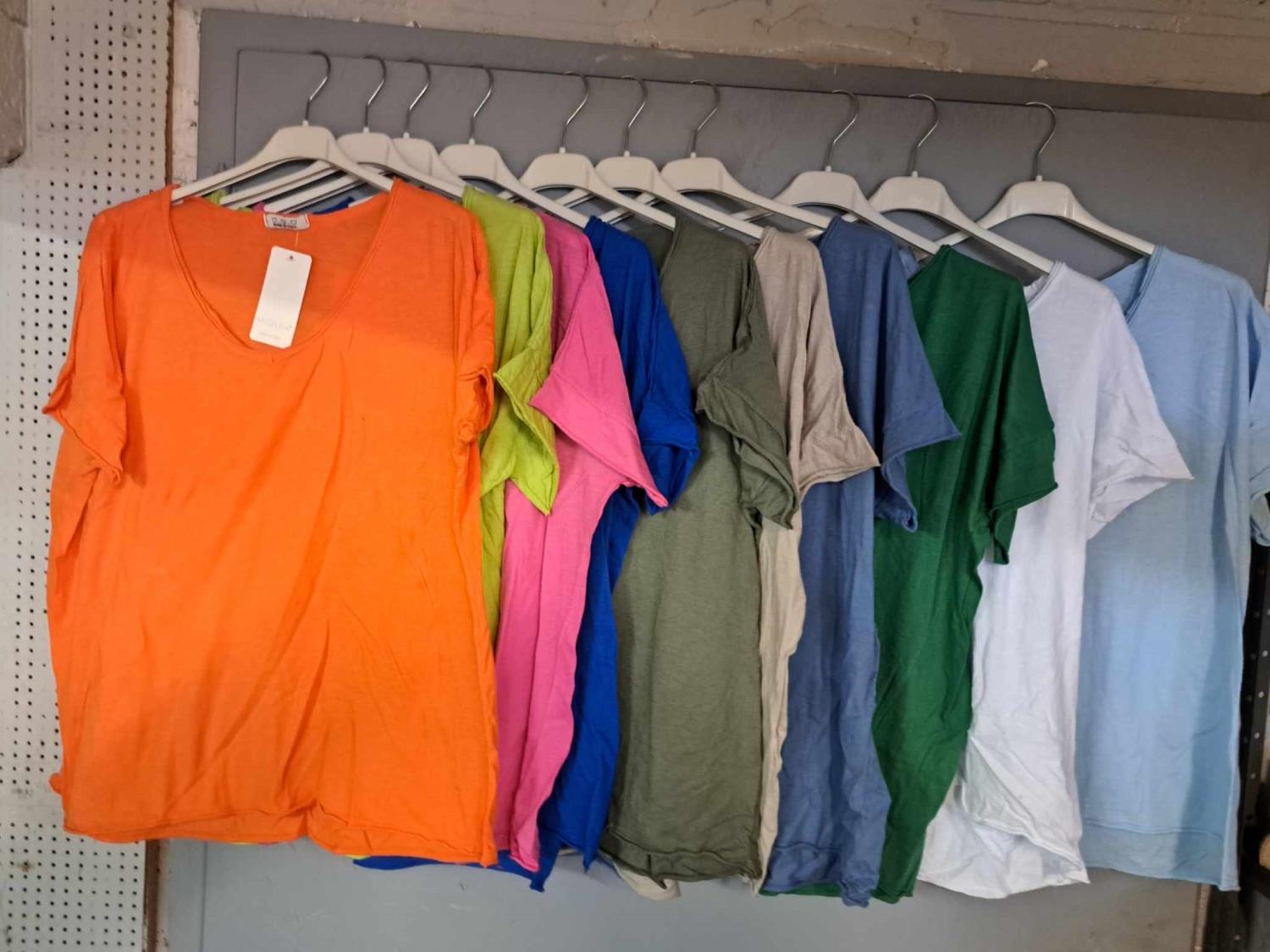 Basic T-Shirt Limegrønn