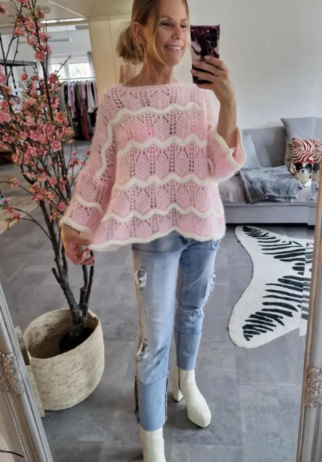 Winter dream sweater Pink