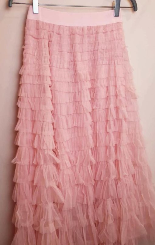 Fluffy Skirt Ballerina Pink