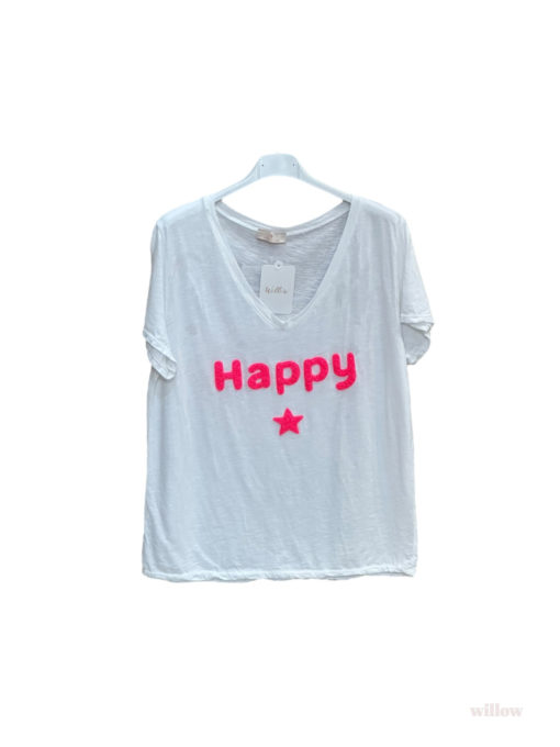 Happy t-shirt Rosa