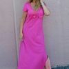 Love T-shirt Dress Pink