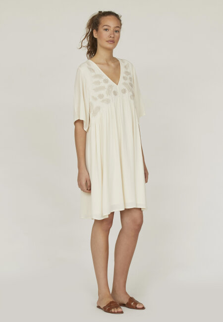 Sommer kjole Cream/bamboo