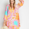 summerbreeze tunic orange