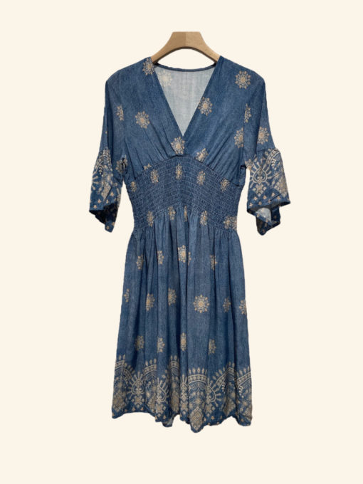 Mandala Dress Blue