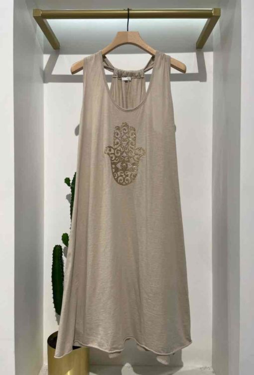 Hamsa Solkjole beige