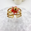 ADJUSTABLE RING Flower BEADS